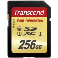 Cartão de Memória SDXC Transcend Ultimate 256 GB TS256GSDU3