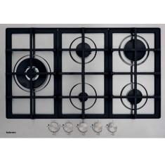 Cooktop Falmec Gourmet 5 Bocas Acendimento Automático Acabamento Inox FD755GX