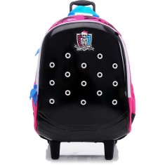 Mochila com Rodinhas Escolar Sestini Monster High 15 Zoops