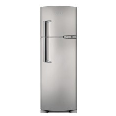 Geladeira Brastemp Clean Frost Free Duplex 378 Litros Inox BRM42EK