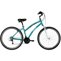 Bicicleta Mountain Bike Caloi 21 Marchas Aro 700 Suspensão Dianteira Freio V-Brake 700 Feminina