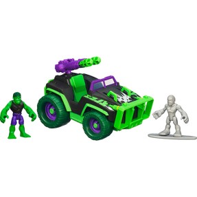 Boneco Hulk Surfista Prateado Marvel Playskool Heroes 36922 - Hasbro