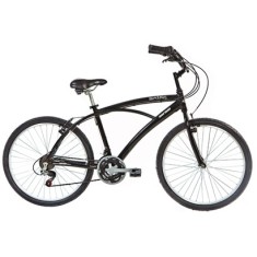 Bicicleta Mormaii 21 Marchas Aro 26 Freio V-Brake Beach Way Pro Conforto Masculina