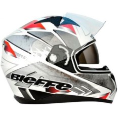 Capacete Bieffe B-40 Fechado Visor Solar Viseira Antirrisco