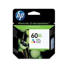 Cartucho Colorido HP 60XL CC644WB