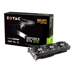 Placa de Video NVIDIA GeForce GTX 970 4 GB GDDR5 256 Bits Zotac ZT-90107-10P