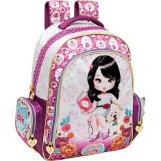 Mochila Escolar Tilibra Jolie Oriental Top G