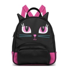 Mochila Escolar Cara de Criança Coleção Água Gatinha