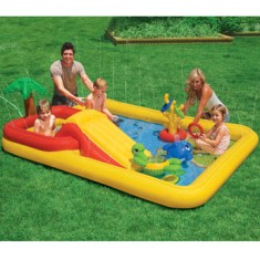 Piscina Inflável 458 l Retangular Intex Play Oceano