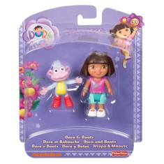 Boneca Dora a Aventureira e Botas Fisher Price