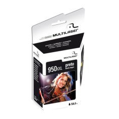Cartucho Preto Multilaser CO950