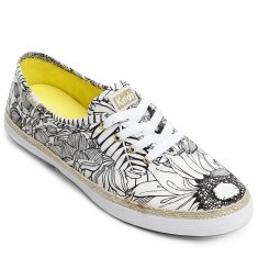 Tênis Keds Feminino Casual Champion Graphic Jute