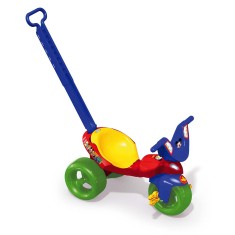 Triciclo Xalingo Mickey com Empurrador