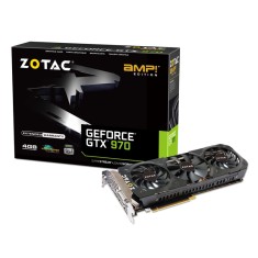 Placa de Video NVIDIA GeForce GTX 970 4 GB GDDR5 256 Bits Zotac ZT-90110-10P
