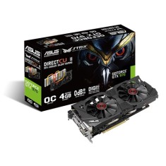 Placa de Video NVIDIA GeForce GTX 970 4 GB GDDR5 256 Bits Asus STRIX-GTX970-DC2OC-4GD5
