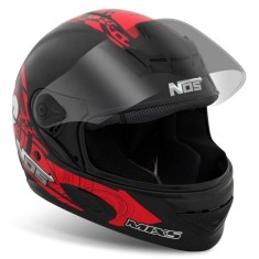 Capacete Mixs NOS Raptor Fechado Fecho de engate rápido
