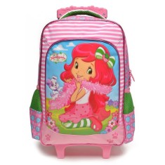 Mochila com Rodinhas Escolar Xeryus Moranguinho Moranguinho Posh Pets 16 6340