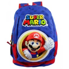 Mochila Escolar Importado Super Mario 19 Litros M 8729866