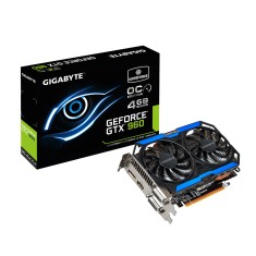 Placa de Video NVIDIA GeForce GTX 960 4 GB GDDR5 128 Bits Gigabyte GV-N960OC-4GD