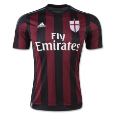 Camisa Torcedor Milan I 2015/16 sem número Adidas