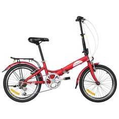 Bicicleta Blitz Dobrável 6 Marchas Aro 20 Fish