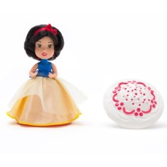 Boneca Cupcake Surpresa Princesas Disney Branca de Neve Estrela