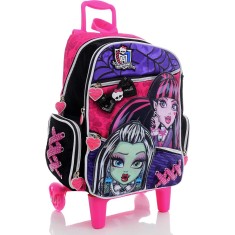 Mochila com Rodinhas Escolar Sestini Monster High 15Z G