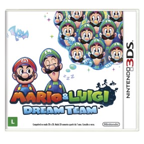 Jogo Mario & Luigi Dream Team Nintendo 3DS