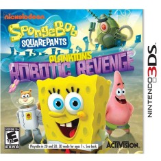 Jogo Bob Esponja: Planktons Robotic Revenge Activision Nintendo 3DS