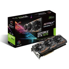 Placa de Video NVIDIA GeForce GTX 1070 8 GB GDDR5 256 Bits Asus STRIX-GTX1070-O8G-GAMING