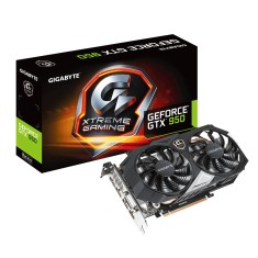 Placa de Video NVIDIA GeForce GTX 950 2 GB GDDR5 128 Bits Gigabyte GV-N950XTREME C-2GD