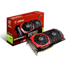 Placa de Video NVIDIA GeForce GTX 1060 6 GB GDDR5 192 Bits MSI GTX 1060 GAMING X 6G