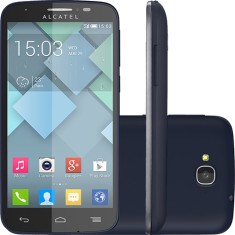 Smartphone Alcatel One Touch Pop C5 TV Digital 4GB 5037E 5,0 MP 2 Chips Android 4.2 (Jelly Bean Plus) Wi-Fi 3G