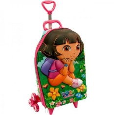 Mochila com Rodinhas Escolar Max Toy by Diplomata Dora Jardim