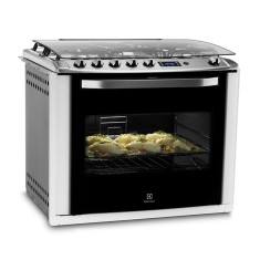 Fogão de Embutir Electrolux 5 Bocas Acendimento Automático Grill 76RBE