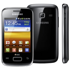 Smartphone Samsung Galaxy Y Duos S6102 Câmera 3,2 MP Desbloqueado 2 Chips Android 2.3 (Gingerbread) Wi-Fi 3G