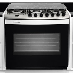 Fogão de Embutir Brastemp Clean 6 Bocas Acendimento Automático BYS6NAB