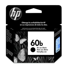 Cartucho Preto HP 60B CC636WB