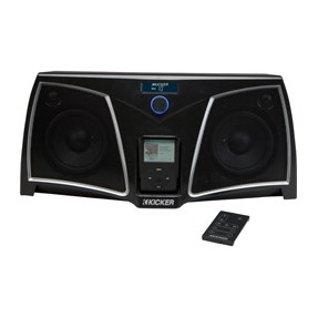 Dock Station com Caixa de Som Integrada Kicker Controle Remoto iK501