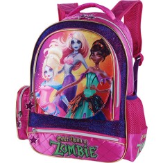 Mochila Escolar Luxcel Princesas Zombie Pink IS30933PZ P