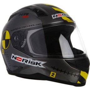 Capacete NoRisk FF391 Fechado Viseira Antirrisco