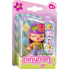 Boneca Pinypon Roxa BR186 Multikids