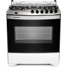 Fogão de Piso Brastemp Clean 5 Bocas Acendimento Automático BFS5NAB