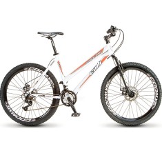 Bicicleta Mountain Bike Colli Bikes 21 Marchas Aro 26 Suspensão Dianteira Freio a Disco Force One Feminina