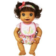 Boneca Baby Alive Hora do Troninho Morena Hasbro