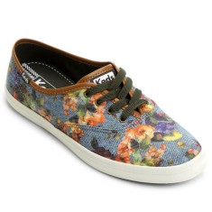 Tênis Keds Feminino Casual Champion Garden Jeans