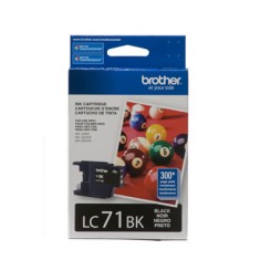 Cartucho Preto Brother LC71BK