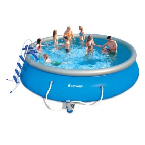 Piscina Inflável Circular 21.182 l Bestway Fast Set
