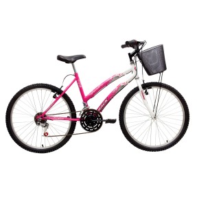 Bicicleta Track & Bikes 18 Marchas Aro 24 Freio V-Brake Parati