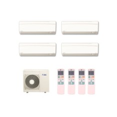 Ar Condicionado Multi Split Daikin 28000 BTUs Inverter Controle Remoto Quente/Frio 4MXS80KVM / FTXS35KVM / FTXS25KVW